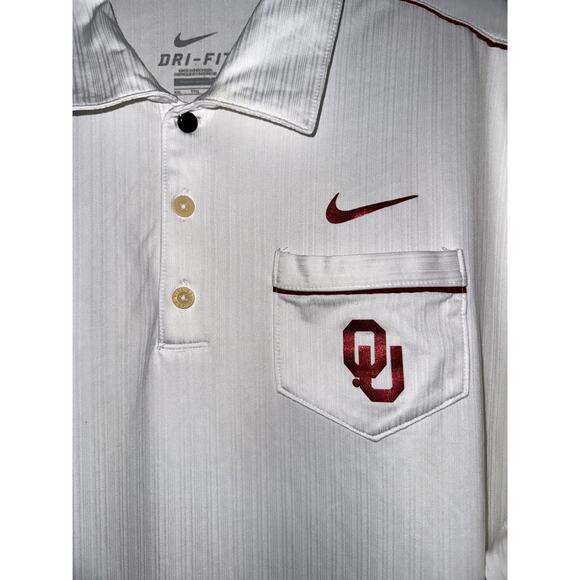 Nike Dri-Fit Oklahoma Sooners Golf Polo Shirt Men’s 2XL - Picture 2 of 8